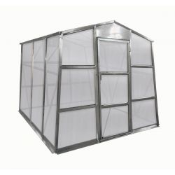 Skleník G21 GZ 48 - 251 x 191 cm, pozinkovaný, poškodený obal