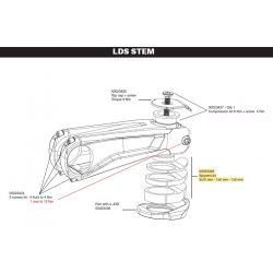 Náhradní díl LOOK Spacers Kit - E 765/Gravel Lds Stem