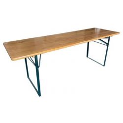 Stôl DORTMUND Medium, 200x50x77 cm