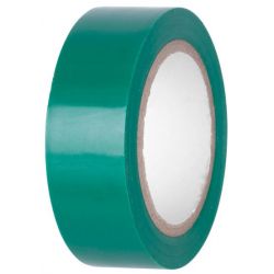 Páska E130GRN, zelená, izolačná, lepiaca, 19 mm, L-10 m, PVC
