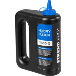 Púder Strend Pro Premium 1400 g, murársky značkovací prášok, modrý