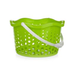 BANQUET Košíček plastový závěsný 19 cm, zelený