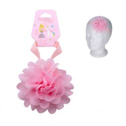 Čelenka gumička do vlasov s kvetinkou