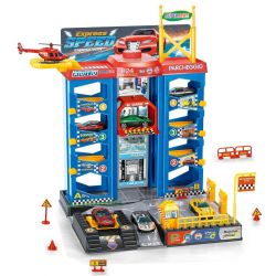 Parkovací dom s výťahom a vrtuľníkom 37cm