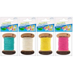 Šnúrka ozdobná mix farieb