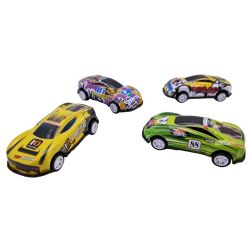 Malé športové autíčko na spätné natiahnutie 7cm