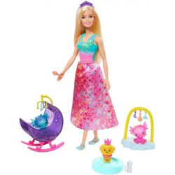 Mattel Barbie Dreamtopia Princezná s dlhou sukňou