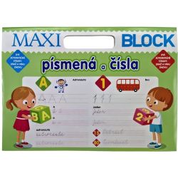 Maxi block písmena a čísla