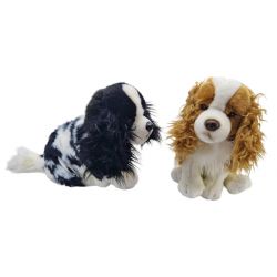 Pes plyšový 27cm - čierna