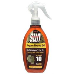 SUN Argan oil opaľovací OLEJ SPF 10 s arganovým olejom