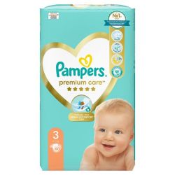 Pampers Premium Care Veľkosť 3, Plienky 60 ks, 6kg-10kg