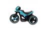Detská elektrická motorka Baby Mix POLICE modrá 