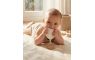 Detské hryzátko New Baby Leaf white 