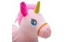 Plyšový skákací koník so zvukom Baby Mix Jednorožec 