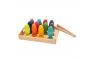 Drevená vkladačka vajíčka Montessori Baby Mix 