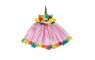 Detská sukňa s čelenkou Jednorožec