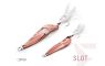 Plandavka Delphin SLOT 15g COPPER hook #4