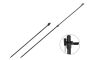 Rázsoška Delphin BlackSTIX 32-50cm
