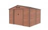 Záhradný domček G21 GAH 706 - 277 x 255 cm, hnedý