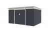 Záhradný domček G21 GRAH 915 - 340 x 269 cm, antracitový