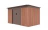 Záhradný domček G21 GRAH 700 - 340 x 206 cm, hnedý