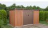 Záhradný domček G21 GRAH 700 - 340 x 206 cm, hnedý