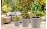 Kvetináč G21 Cement Round 33,5 x 33,5 x 30,5