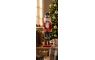 Postavička MagicHome Vianoce Woodeco, 38cm, Luskáčik s korunou, drevo