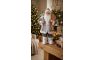 Dekorácia MagicHome Vianoce, Santa stojaci, s lyžami, 60 cm