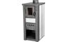 Kachle Pro LAVA Ceramic, biele, 6,5 kW, 120 mm