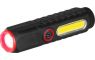 Svietidlo Strend Pro Flashlight, COB LED 120 lm, 35x35x132mm, USB nabíjanie, Sellbox 10 ks