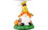 Dekorácia MagicHome Nature, Trpaslík pod hubou, polyresin, 11x12x16,5 cm