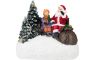 Dekorácia MagicHome Vianoce, Santa s dieťaťom, LED, 2xAAA, interiér, 9,5x6x8 cm, sellbox 12 ks