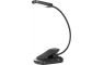 Lampa Strend Pro, na čítanie knihy, LED, USB, 24 lm, 3 farebné odtiene, stmievateľná, nabíjateľná