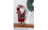 Dekorácia MagicHome Vianoce, Santa, so svetrom, 45 cm